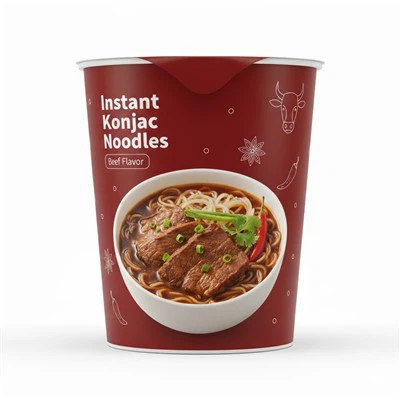 Rindfleisch-Shirataki-Nudeln