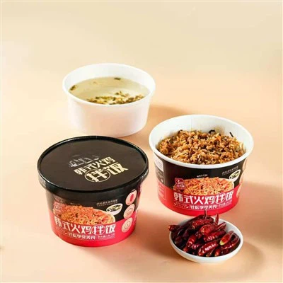 Asiatische Reismahlzeit